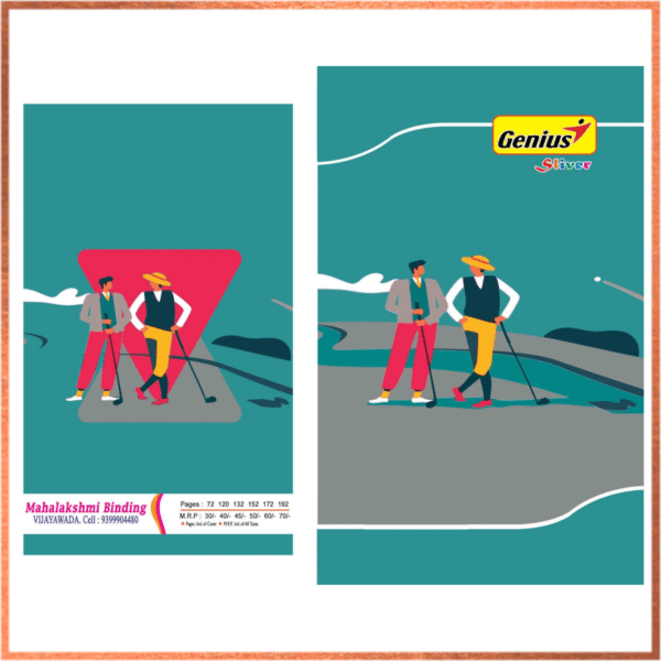 Genius Silver - 192 Pages (16.5 cm x 16.5 cm)