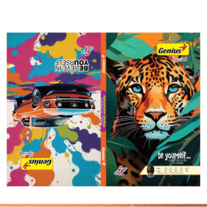 Genius Special White - 192 Pages 2-in-1 Notebook (28 cm x 17.5 cm)